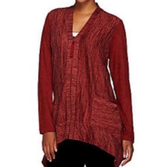 LOGO by Lori Goldstein Sweaters - Logo Lori Goldstein zip front cardigan